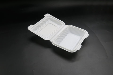 إخراج وجبة الطعام من البلاستيك على شكل صدفي، صندوق الغداء